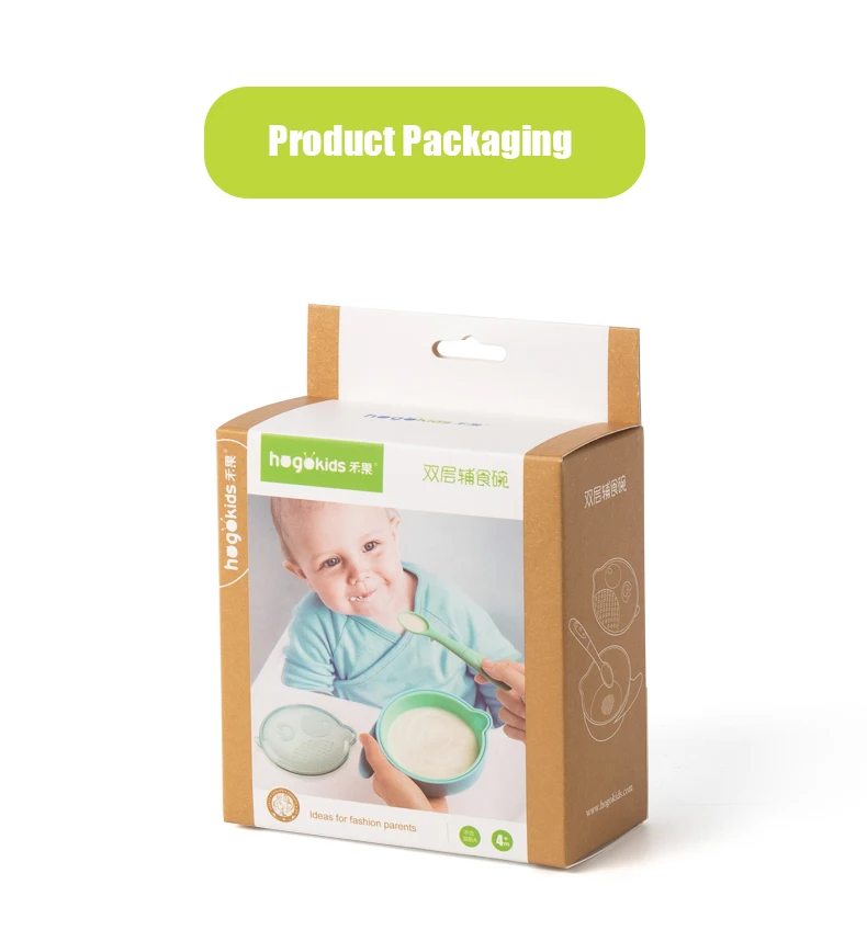 Hogokids посуда 3 набора PP Детское блюдо 2 посуда слоями для кормления набор детской посуды детская миска столовая посуда