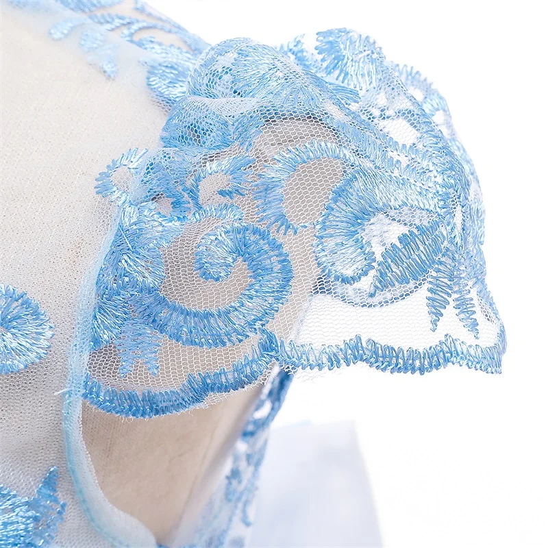 Flower Princess Party Dresses Children's Clothing Kids Dresses for Girls Wedding Elegant Gown for 4 6 8 9 10 Yrs Chritmas Dress