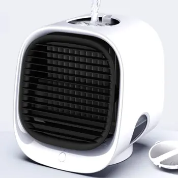 

Air cooler mini humidification usb fan portable office home desktop air conditioning fan Delicate ice fog