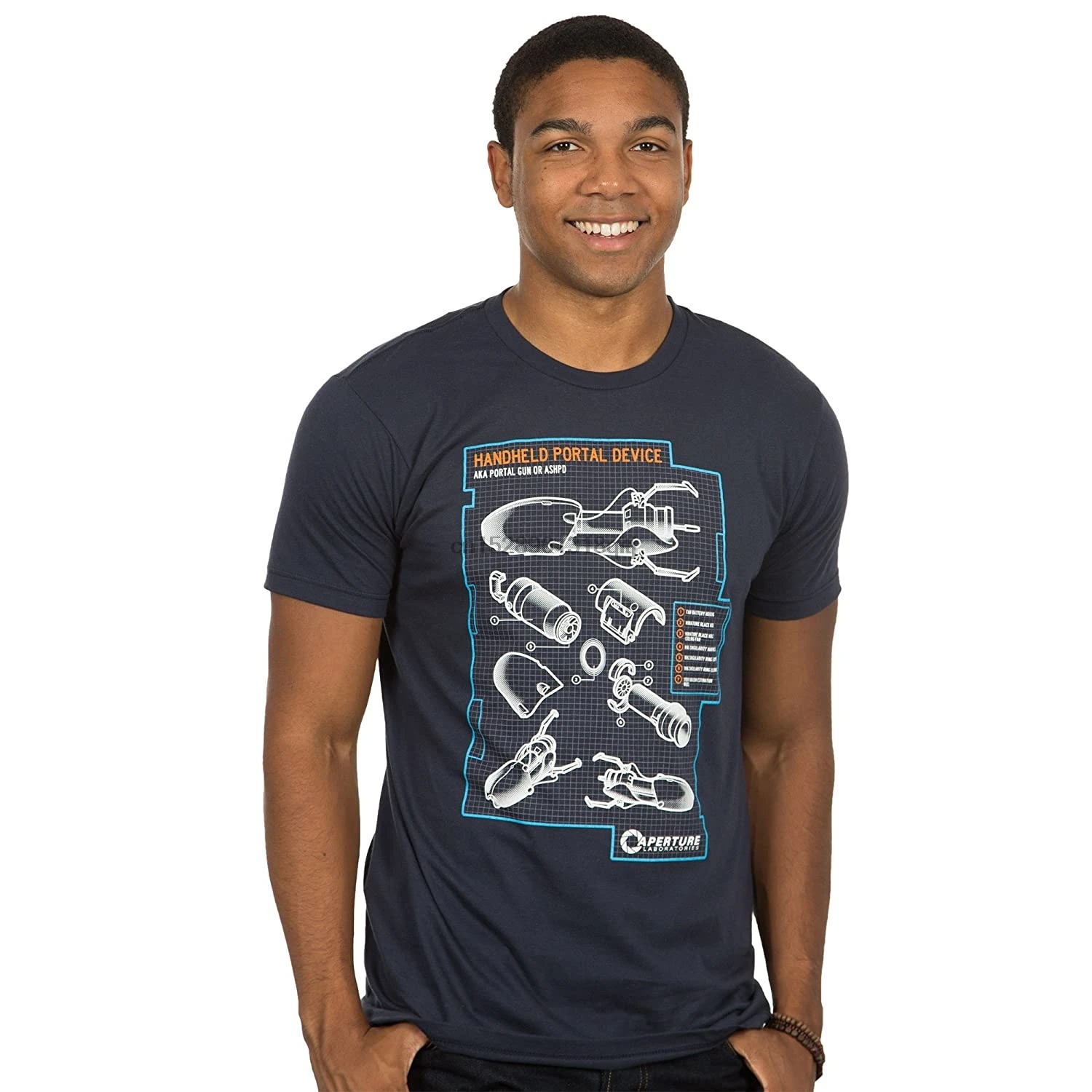 Джинкс портал 2 Мужская пушка план изготовлено из хлопка самого высокого