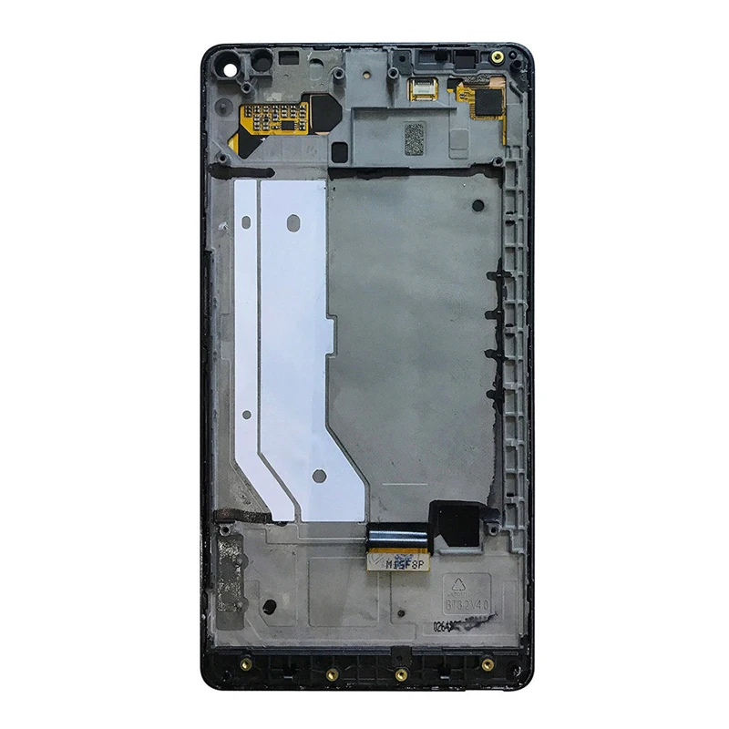 ЖК-дисплей для microsoft Nokia Lumia 950XL RM-1116 кодирующий преобразователь сенсорного экрана в сборе черный с рамкой для Nokia 950 XL lcd 5,7"