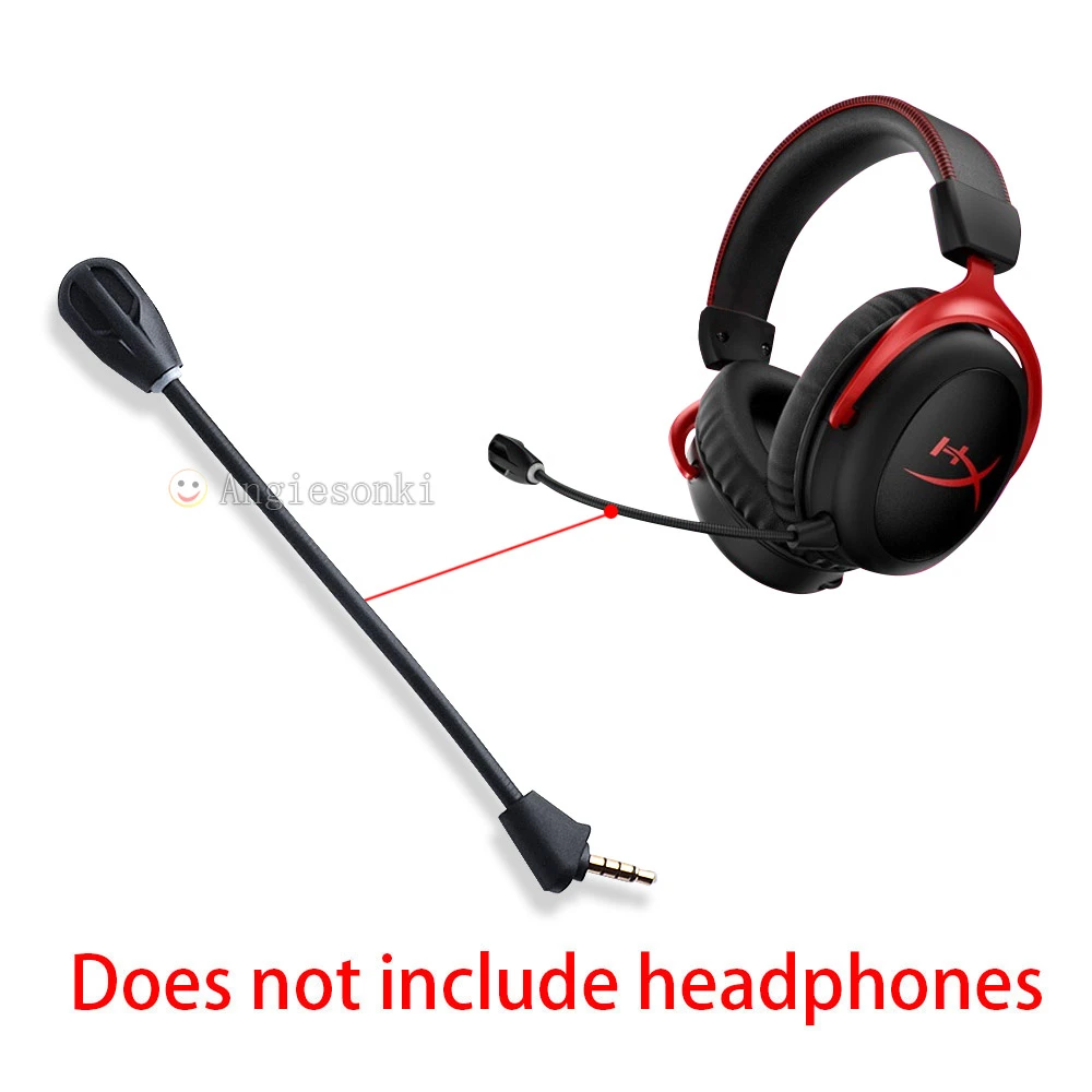 Original Mic Replacement For Kingston Hyperx Cloud Ii Wireless Gaming  Headset - Microphone Accessories - AliExpress