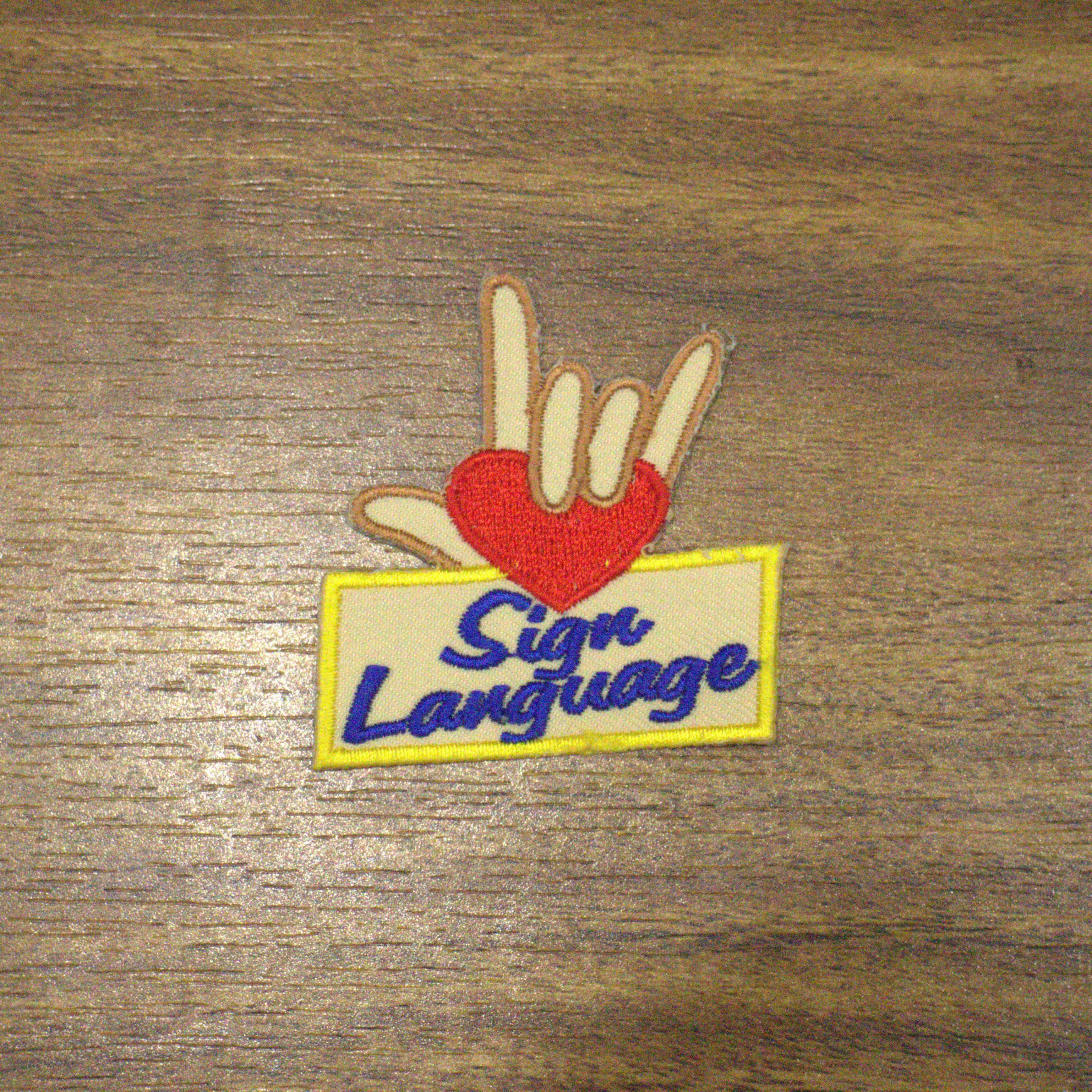 

custom embroidery patches iron-on hook backing with your own logo design personalized team club school logo 002