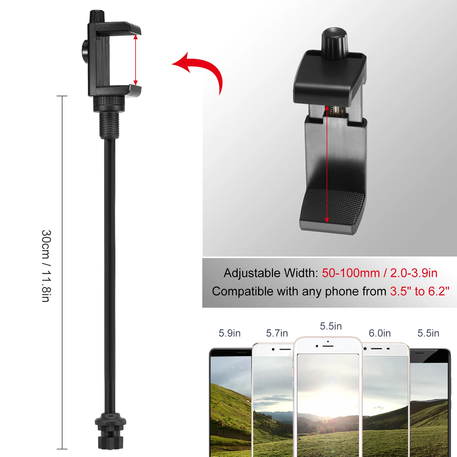 Kayak Phone Mount Universal Boat Bracket Canoe Camera Mount Holder