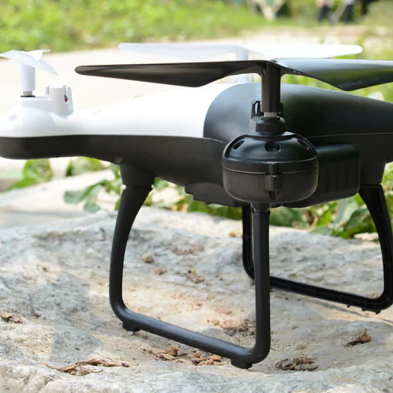 Радиоуправляемый квадрокоптер Wi-Fi Fpv Дрон с Hd поворотный Камера объектив 23 минут долгое время режим удержания высоты Квадрокоптер, 480P белый