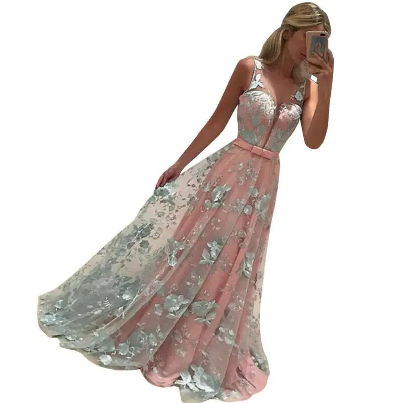 

Women Formal Long Dress Prom Evening Party Dress Plus Size
