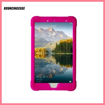 

Bouncing Case For Huawei MediaPad M5 8.4 Tablet Cover Elastic Handtrap SHT-AL09/W09 Shockproof Silicone Rugged Tablet Case