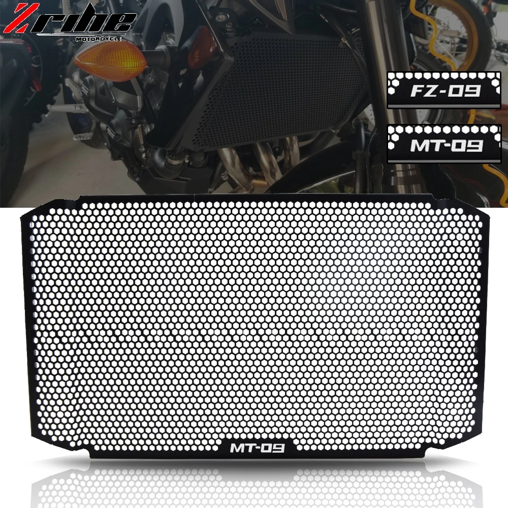 Алюминиевая решетка радиатора Мотоцикла защитная крышка радиатора для Yamaha MT09 MT 09 fzfz09 FZ 09 FZ-09
