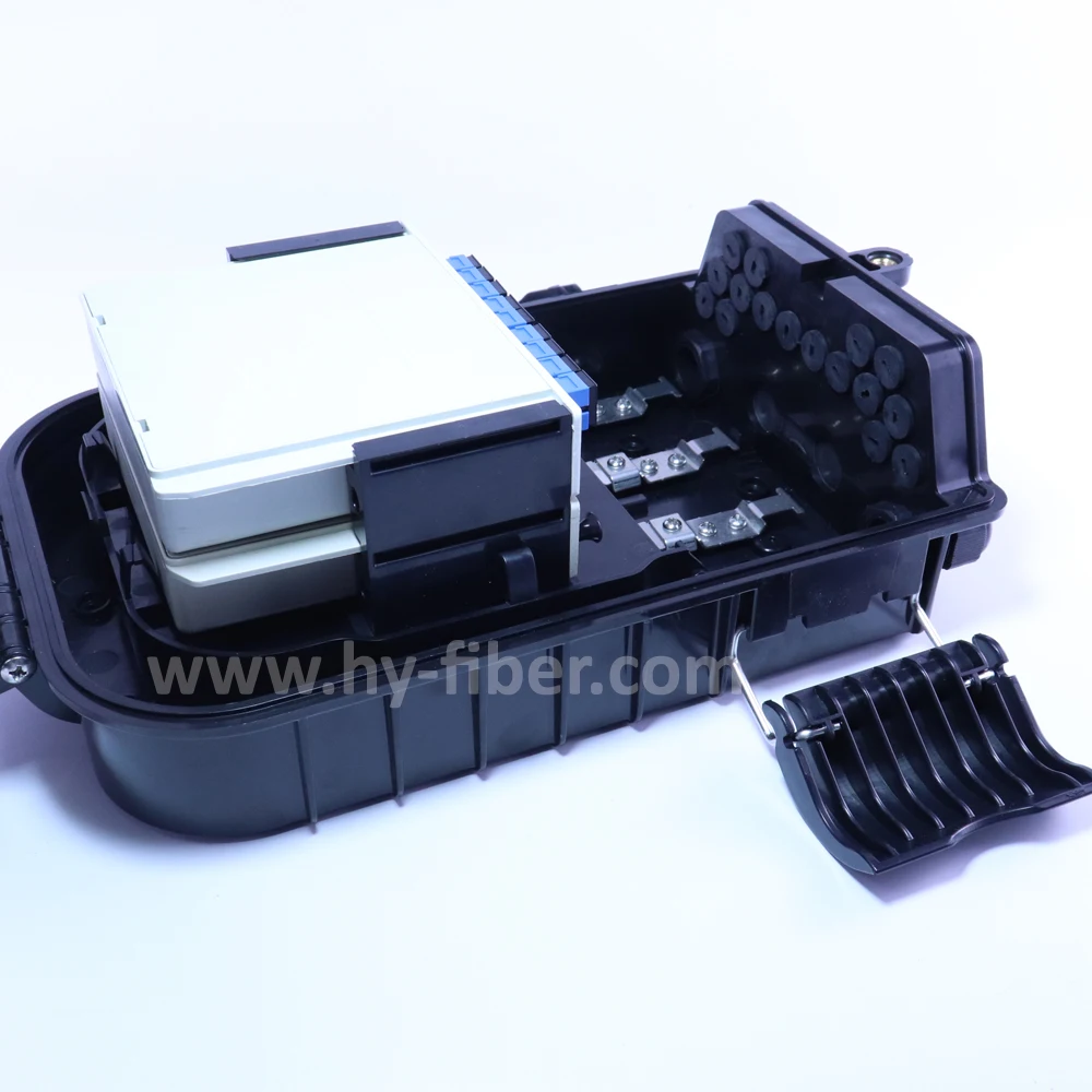 16 порт FTTH Клеммная коробка PLC сплиттер распределительная коробка HY-20-T16E