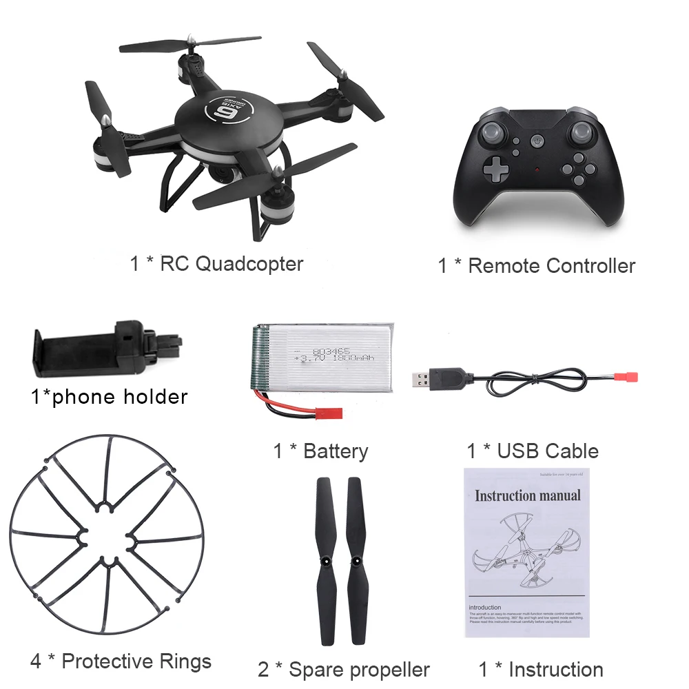 U8 Радиоуправляемый Дрон с камерой 720P Wifi FPV для начинающих обучение подарок на день рождения удержание высоты Радиоуправляемый квадрокоптер