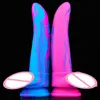 Soft Silicone Realistic Dildo Suction Cup Prostate Massager Large Butt Plug Monster Thick Dildo Color Anal Sex Toys For Women 1