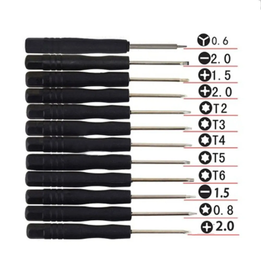 Screwdriver 12 Tools Pcs cross small screwdriver font b toy b font screwdriver 2mm word gift