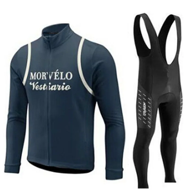 Morvelo велосипедная майка Весна/Осень Одежда для велоспорта Ropa Ciclismo Мужские дышащие майки Pro team Одежда с длинным рукавом