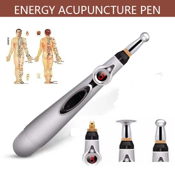 

New Electronic Acupuncture Pen Meridians Laser Acupuncture Magnet Therapy Heal Massage Pen Energy Pen Relief Muscle Joint Pain