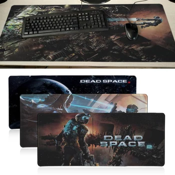 

Cool New Dead Space Game Natural Rubber Gaming mousepad Desk Mat Large Lockedge Mouse pad Laptop PC Computer muismat