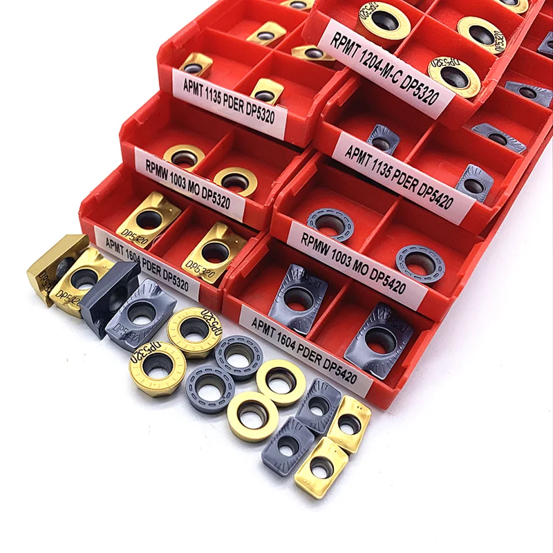 APMT1604 RPMT1204 APMT1135PDER RPMW1003MO DP5320 DP5420 Carbide Insert CNC Lathe Tool Machine