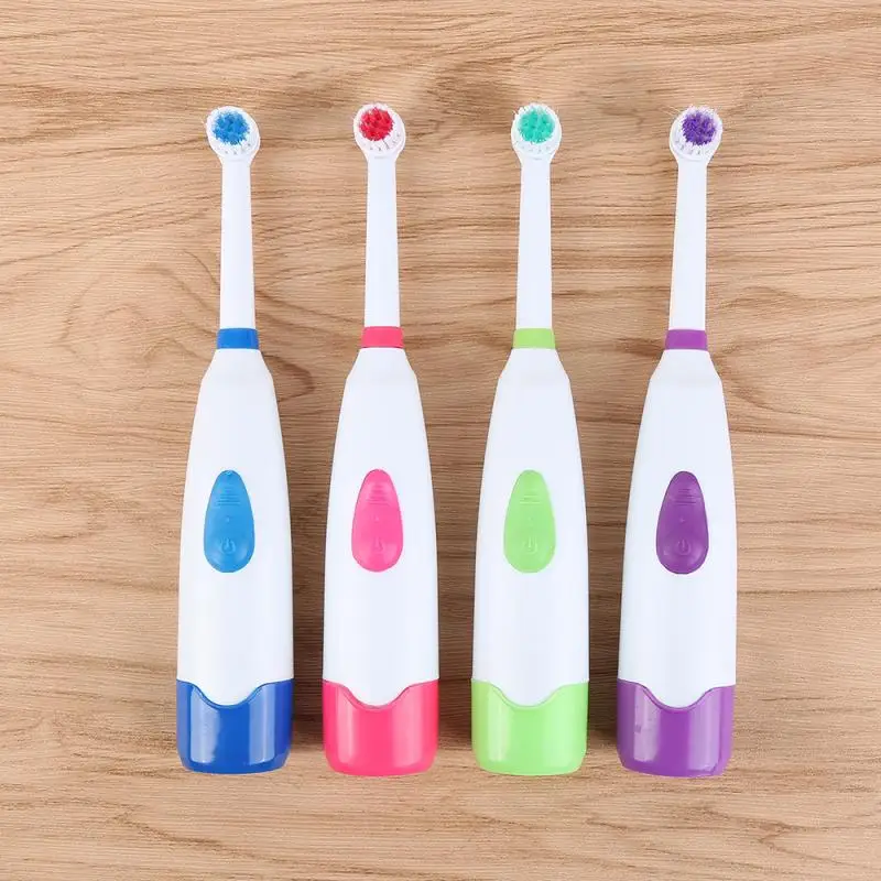 

Brand new 1 set of rotating non-slip waterproof toothbrush soft toothbrush with 1 toothbrush head teeth care whitening