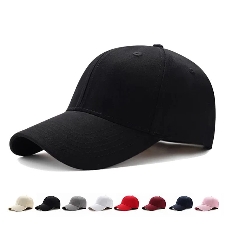 

Men Women Plain Curved Sun Visor Baseball Cap Hat Solid Color Fashion Adjustable Caps hat hats men gift