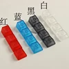 10pcs/pack full transparent mechanical keyboard keycap for MX switch OEM profile ABS key cap no printed frosted feeling ► Photo 1/5