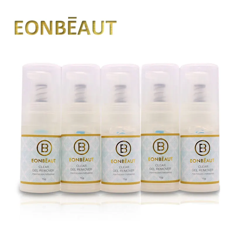 5 Bottles EONBEAUT Eyelash Glue Gel Remover 15ml Extension Tool Fragrancy Smell For Professionals | Красота и здоровье