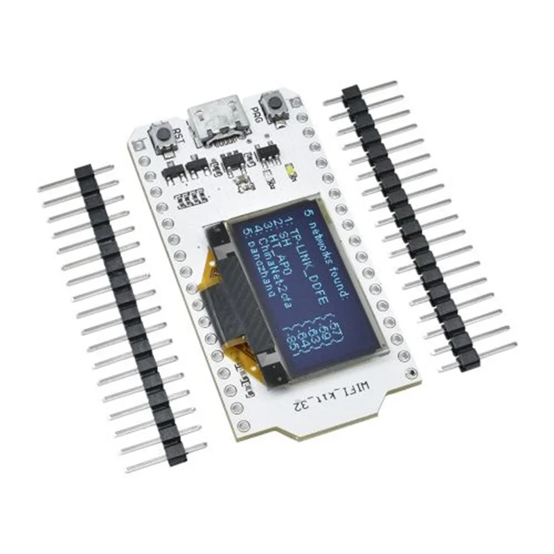 0,96 дюймов ESP32 Bluetooth WiFi OLED синий дисплей модуль CP2102 32M Flash 3,3 V-7 V интернет-макетная плата для Arduino