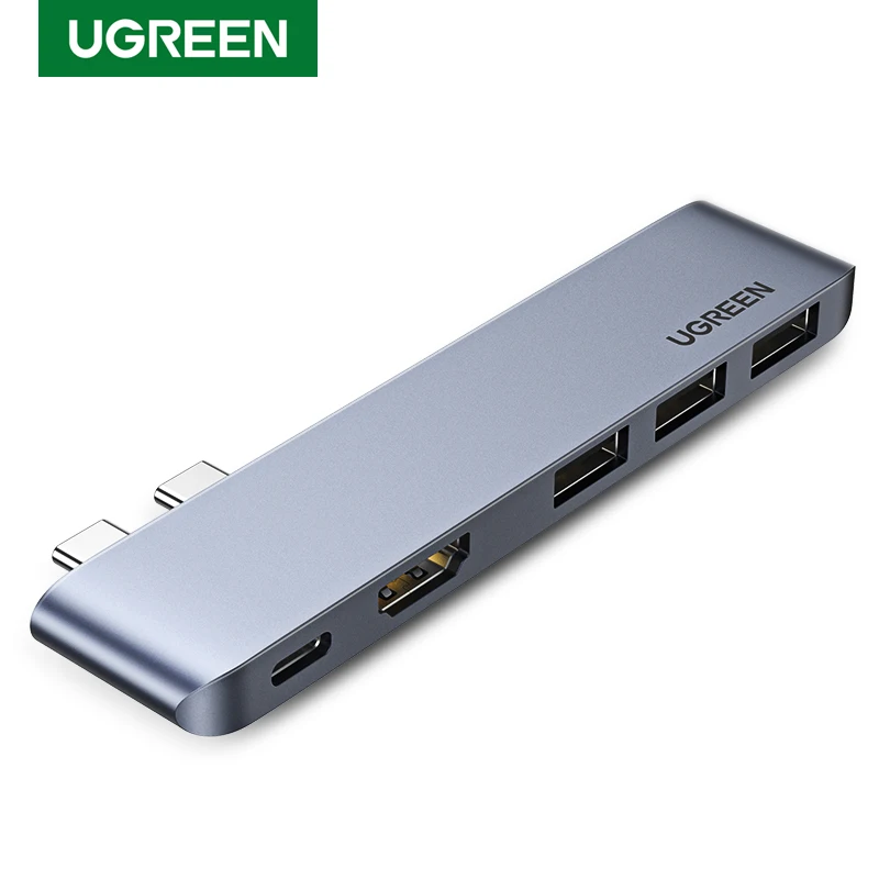 UGREEN USB C HUB Dual Type C to Multi USB 3.0 4K HDMI for MacBook Pro Air Adapter Thunderbolt 3 Dock USB C 3.1 Port Type C HUB|USB Hubs| - AliExpress