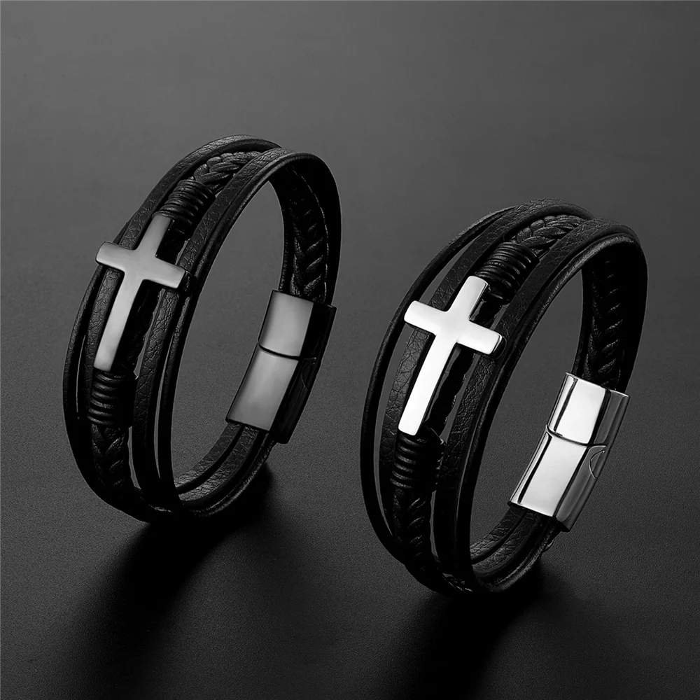 Las Mejores Ofertas En Pulsera De Cruz Para Hombre | EBay
