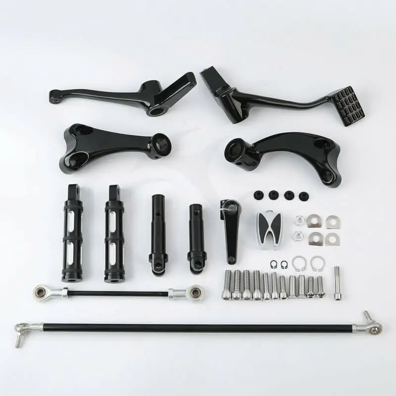 Мотоцикл вперед управление подножки рычаги сцепления для Harley sporster 883/1200 2004-2013