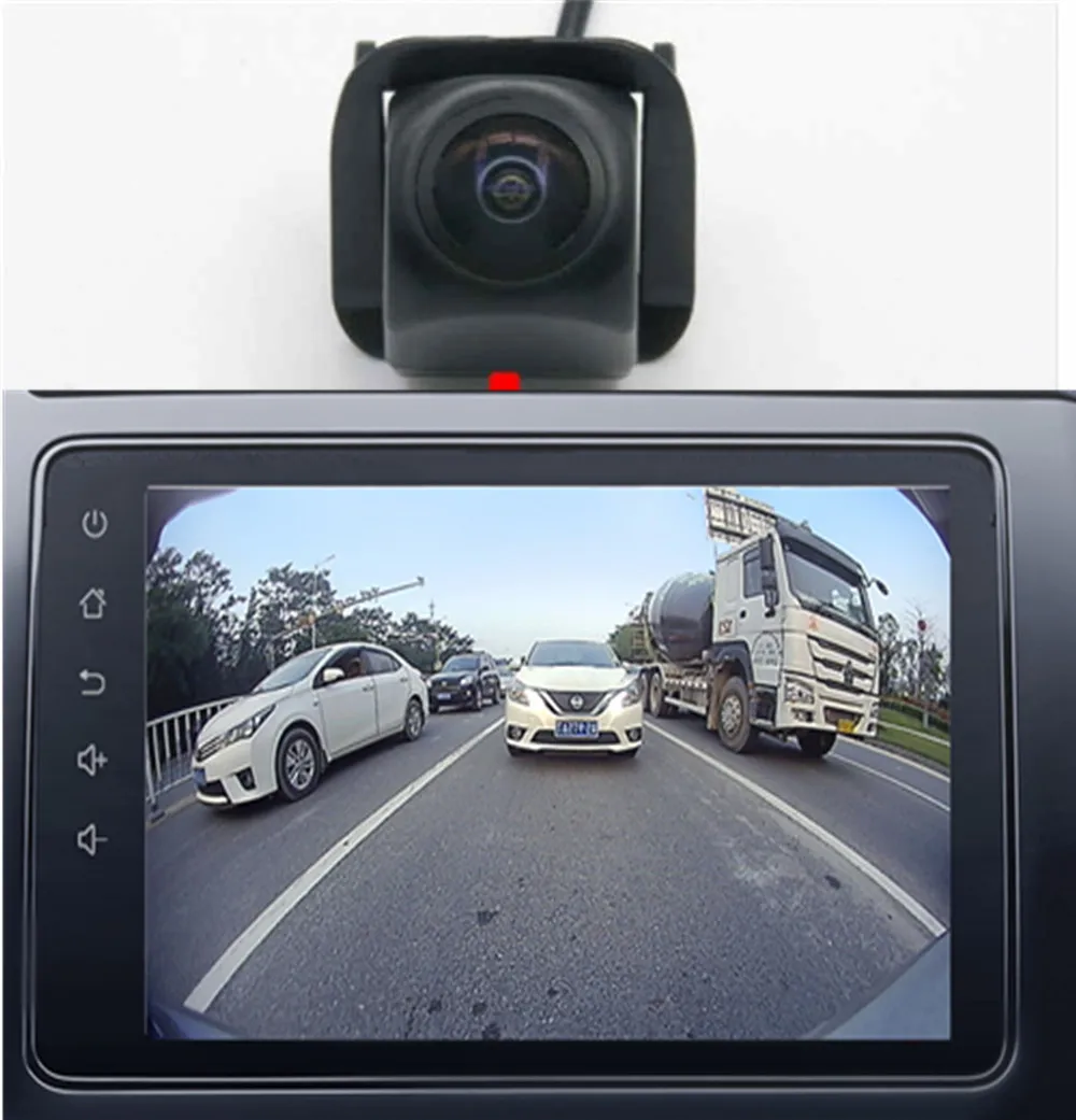 1080P AHD обратный Рыбий глаз объектив парковочная Автомобильная камера заднего