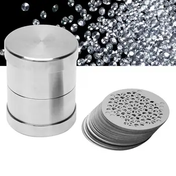 

Stainless Steel Diamond Sieves Gem Diamond Sorting Sieving Tool for Identification Measurement Jewelry Making Tool for Jeweler