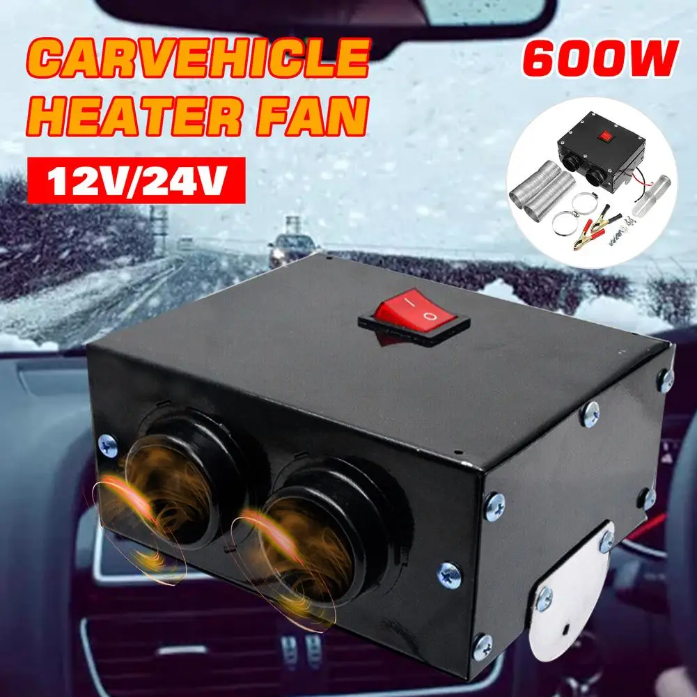 Universal 600W 12V Car Truck Fan Heater Heating Air Warmer Defroster Demister* 