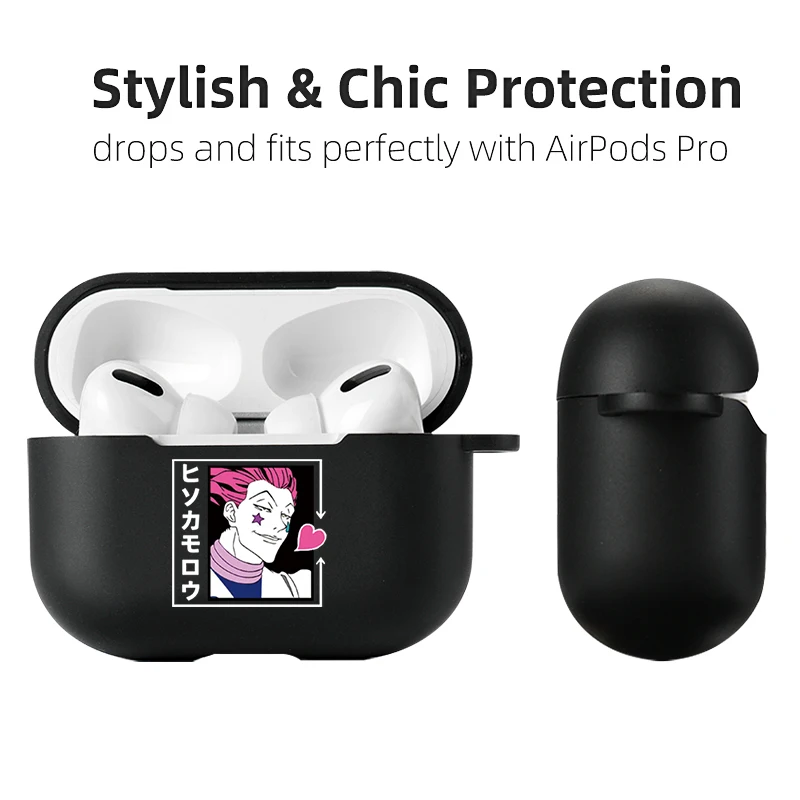 For Airpod Pro Cases Jujustu Hunter x Hunter 3 HXH Anime Wireless Bluetooth Earphone Cases For Apple Airpods Pro Silicone Cover
