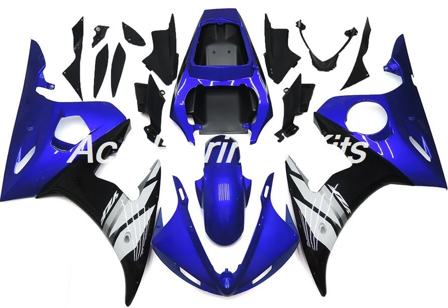 Новые обтекатели подходят для Yamaha YZF 600 R6 03 04 05 YZF-R6 2003-2004-2005 ABS мотоцикл обтекатель комплект Cowling синий