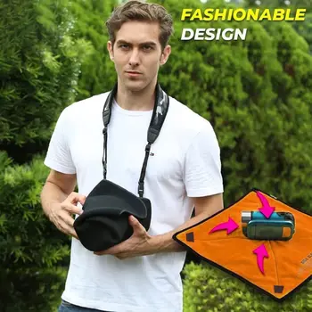 

Neoprene Adjustable Protective DSLR Camera Wrap Around Pouch Cover Cloth 16 - 21 Inch Small Medium and Large Square