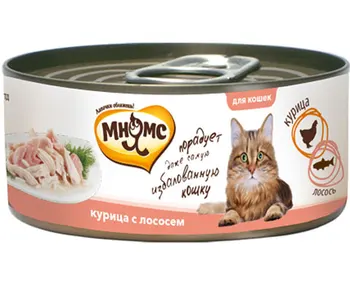 

MNYAMS MNYAMS for adult cats with chicken and salmon in jelly 70g