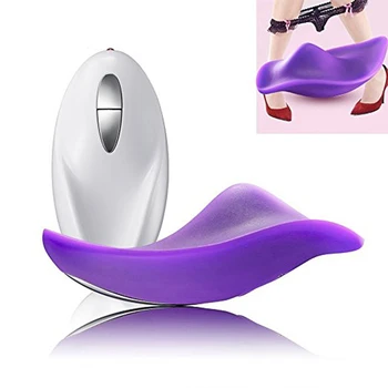 

Female Masturbate Massager with Wireless Remote Purple Health99