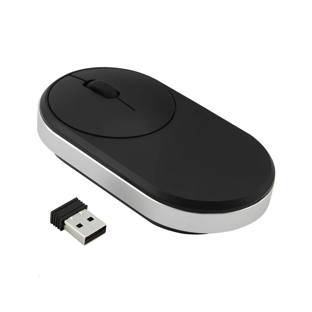 Многофункциональная Bluetooth+ Usb Беспроводная перезаряжаемая компьютерная мышь, бесшумная компьютерная мышь, ультратонкая оптическая офисная мышь для ноутбука Xiaomi