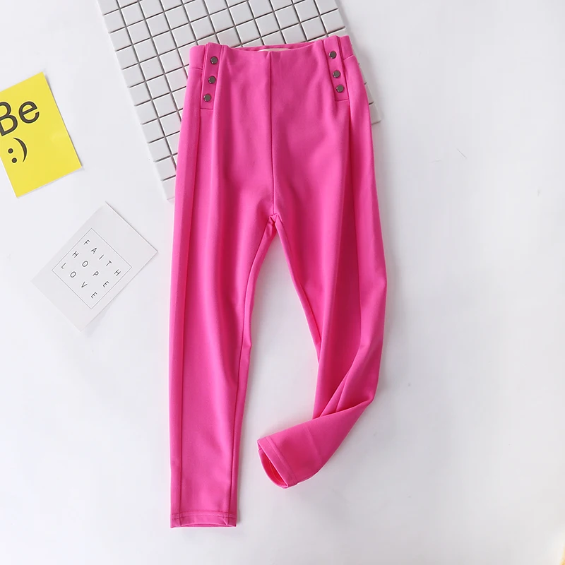 High Quality Children Spring And Autumn Trousers. Girls Pants Kids Clothes