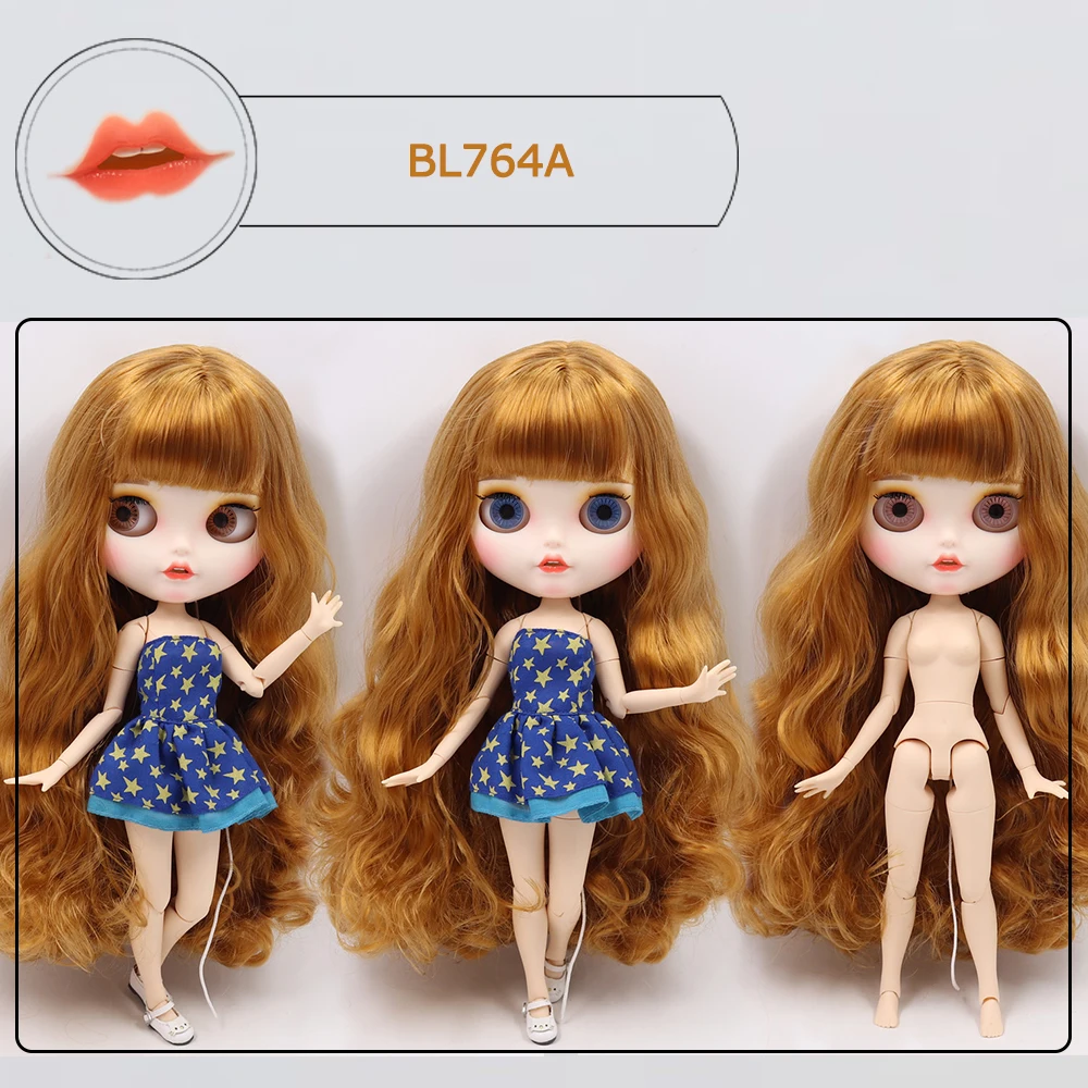 ICY 1/6 Blyth наряды индивидуальные кукла белая кожа и суставы тела с открытым ртом матовое лицо для девочки подарок Игрушка Специальное предложение