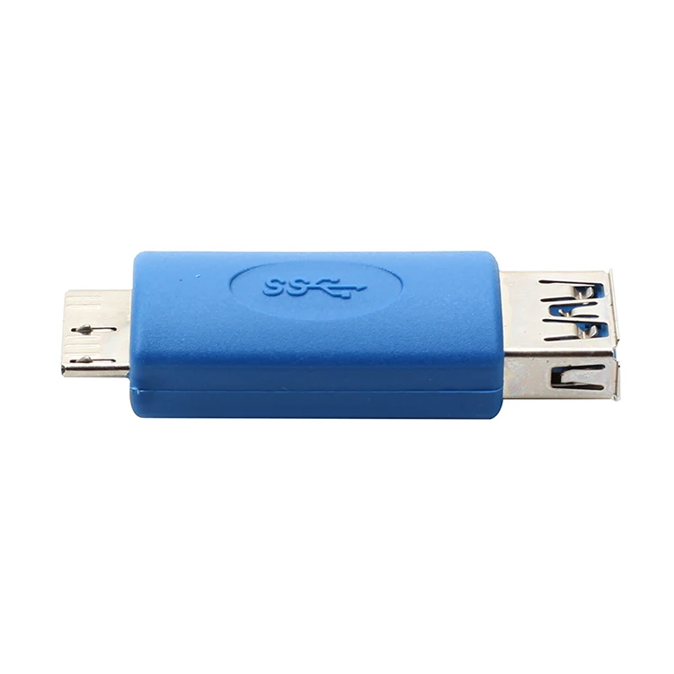 Высокоскоростной адаптер USB3.0 A женский пара Micro B адаптер A Female to Micro B