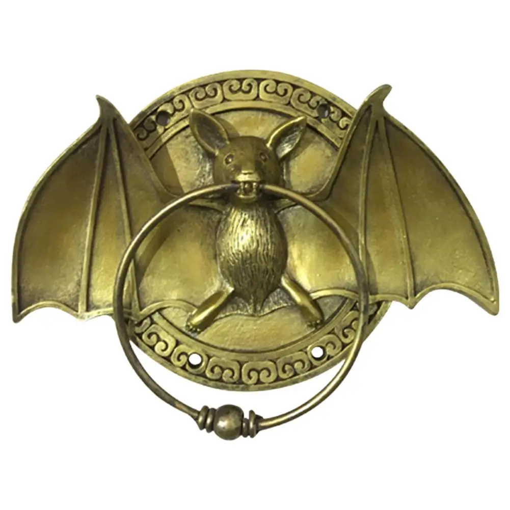 Resina Escultura Porta Knocker para Porta da