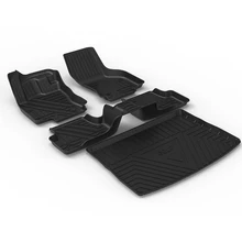 

For Vw Volkswagen Golf 7 7.5 13-20 TPE Car Mats Rubber Mat Interior Accessories Automobiles Parts Dirt Proof And Easy To Clean