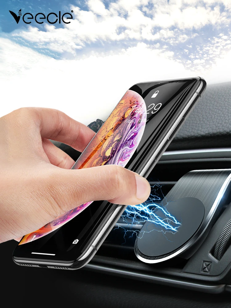 Универсальный Автомобильный кронштейн магнитный автомобильный держатель для