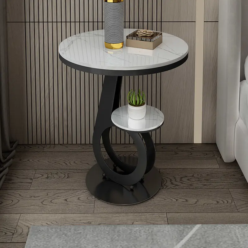 Six marble post-modern minimalist Side Table 4 Six marble post-modern minimalist Side Table 4