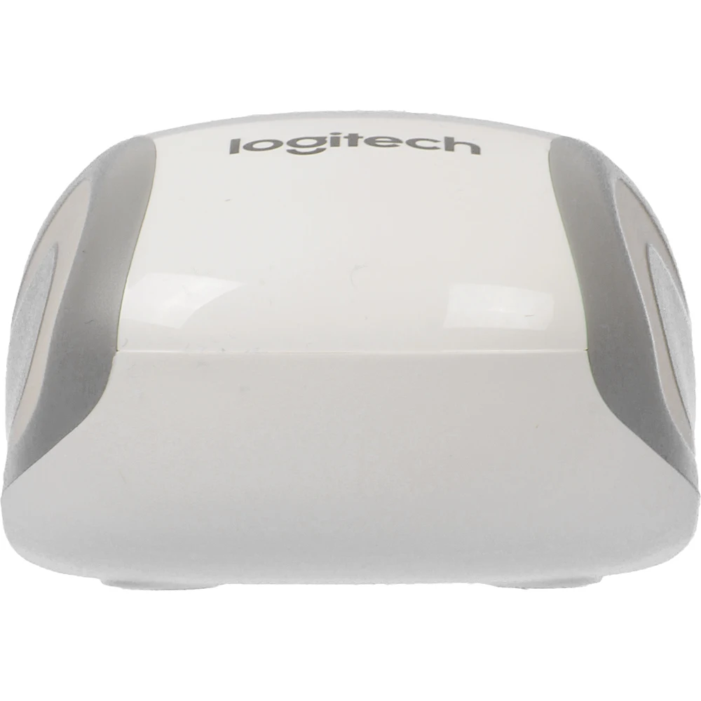 Мышь Logitech Mini M187 белый/серый оптическая(1000dpi) беспроводная USB для ноутбука(2but
