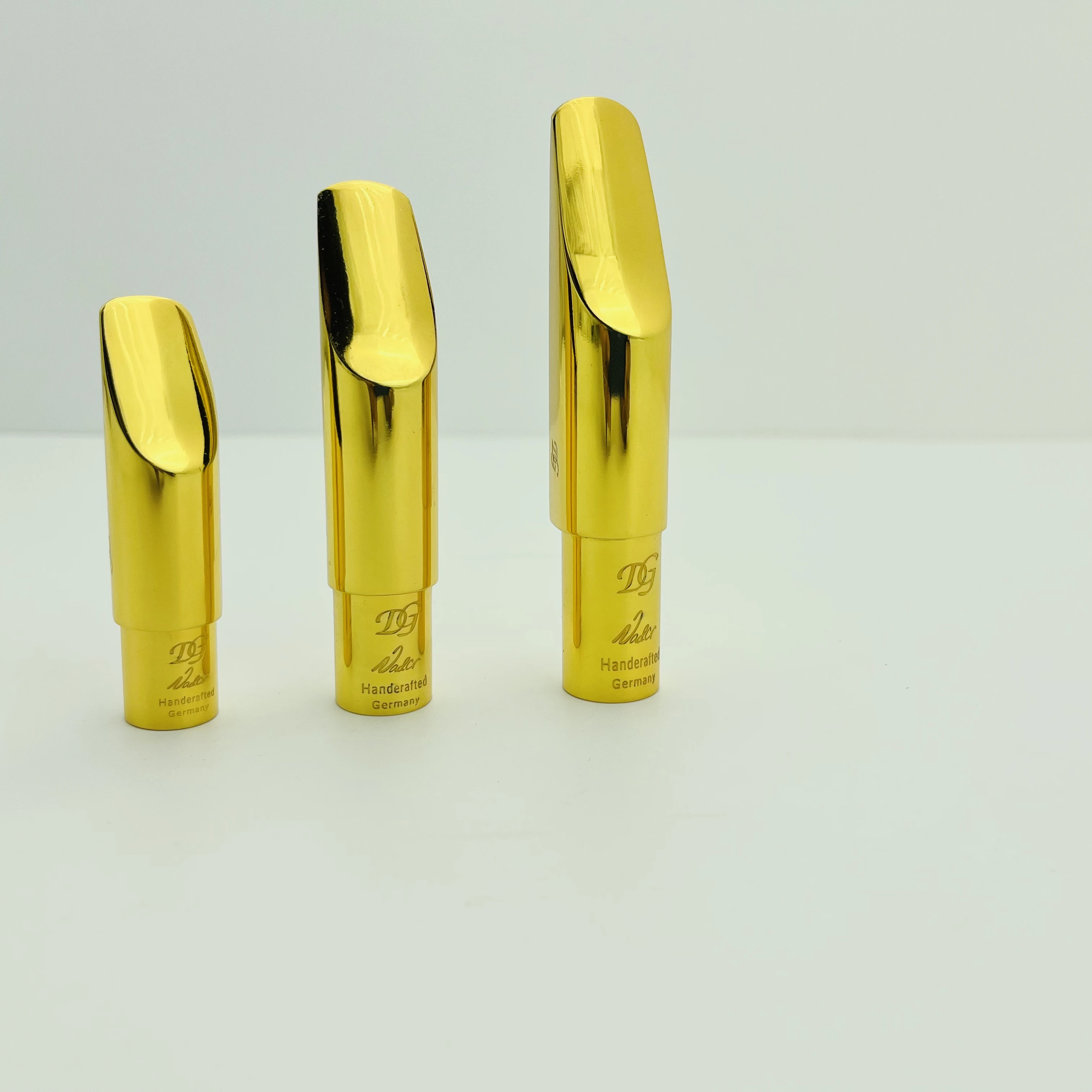 DG Metal Sax Mouthpiece Alto Soprano Tenor 5 6 7 8 9 Gold Plated