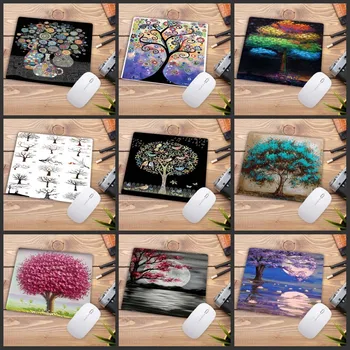 

XGZ Personalized Art Plant Trees Mousepad PC Computer Keyboard Mouse Game Desk Rubber Mat Best Selling Gamer Mause Pad 22X18CM