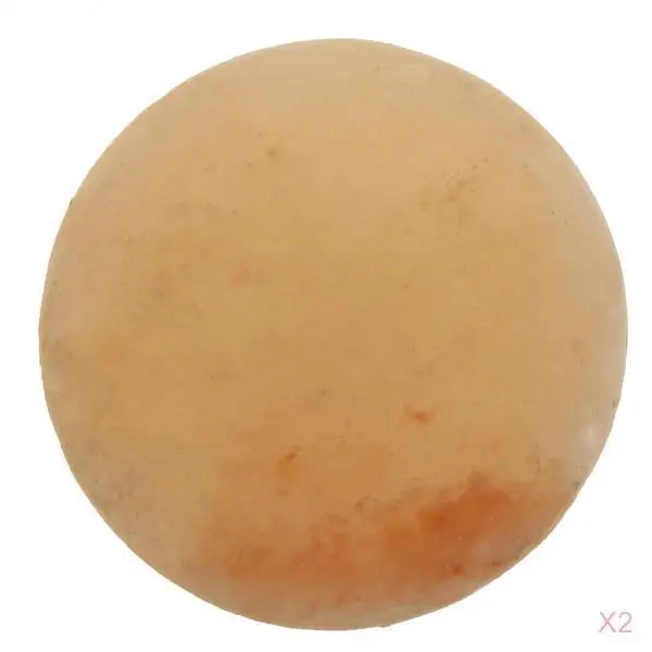 2Pieces Himalayan Salt Soap Bar / Massage Bar / Deodorant Bar - Good for Skin - Health and Mineral - Deep Clean Soap