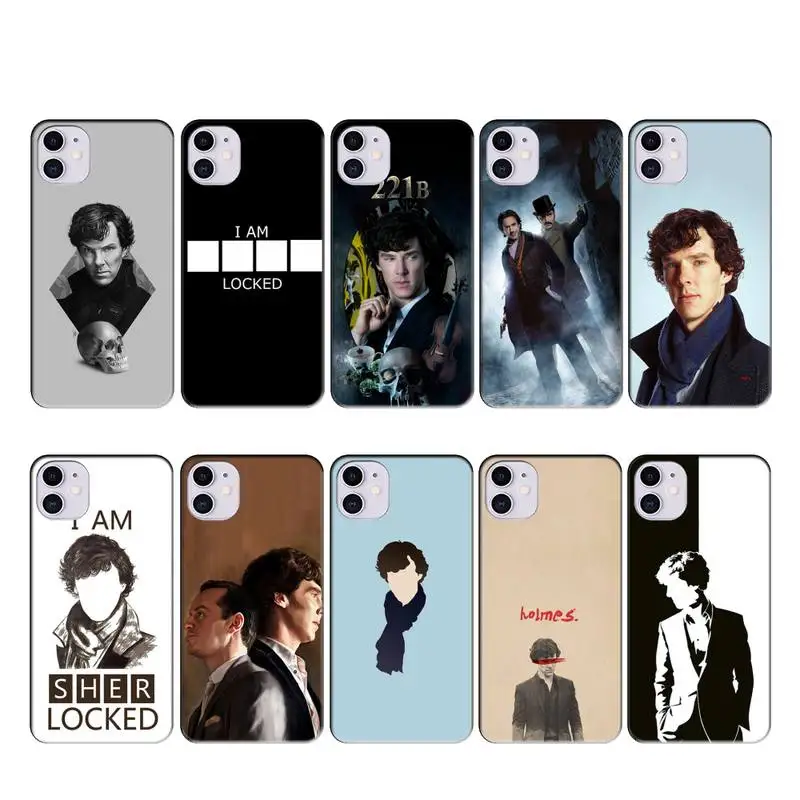 

Sherlock Holmes Fundas Coque Case for IPhone 12 11 Pro Max X XS XR 7 8 6s Plus SE 2020 Cover Accessories