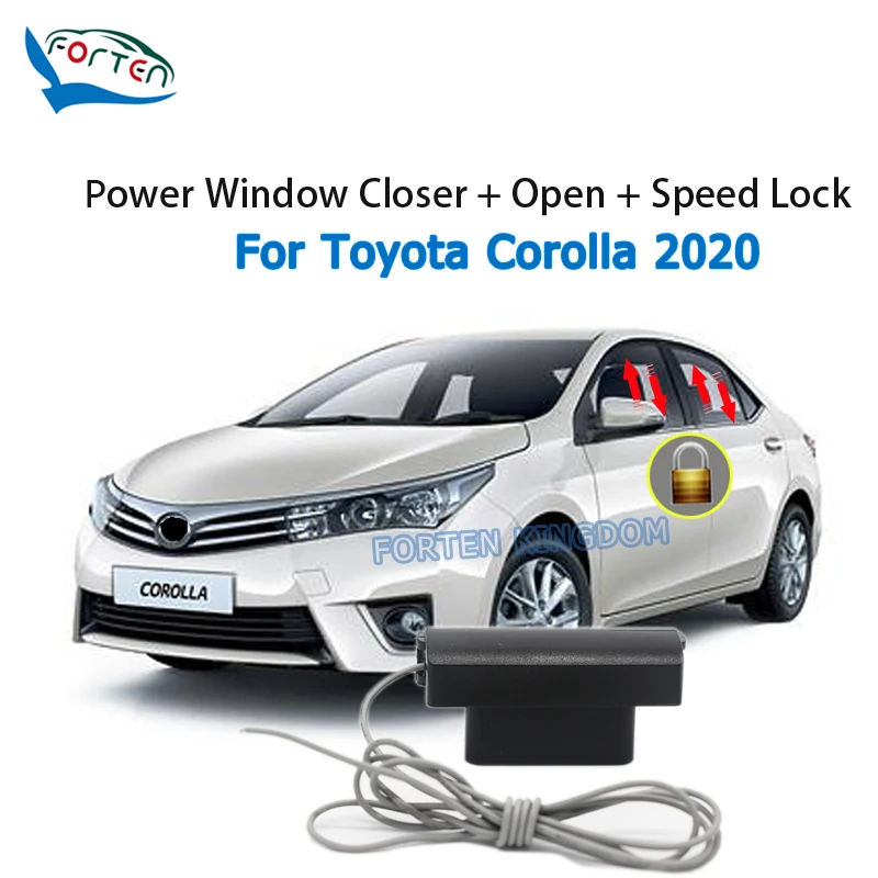 

Автомобильный подъемник Forten Kingdom с замком и разблокировкой, модуль для Toyota Corolla 2020-2021